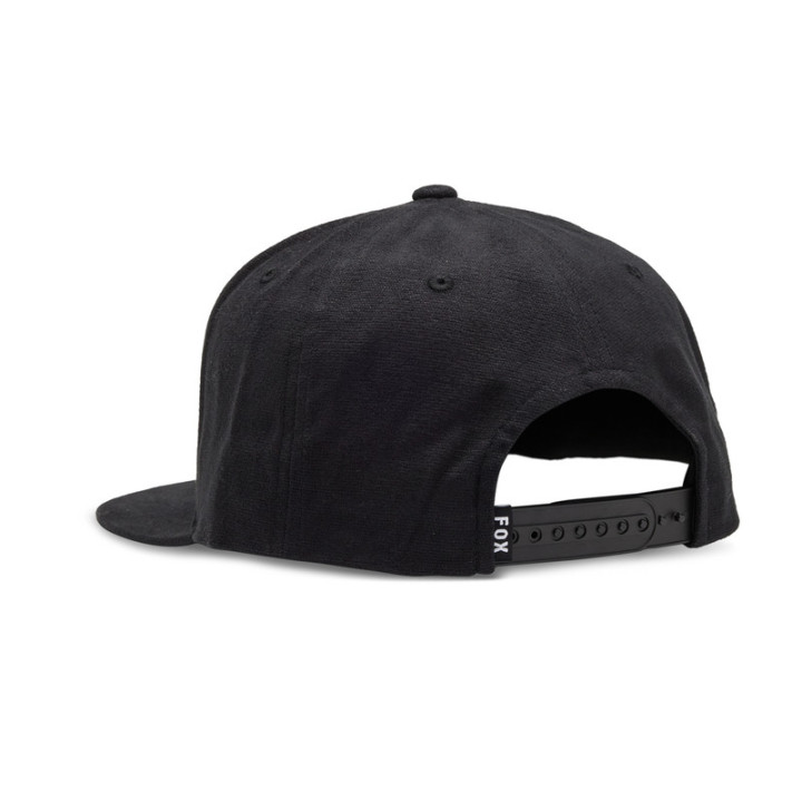 CZAPKA Z DASZKIEM FOX HEAD SNAPBACK BLACK CHARCOAL OS