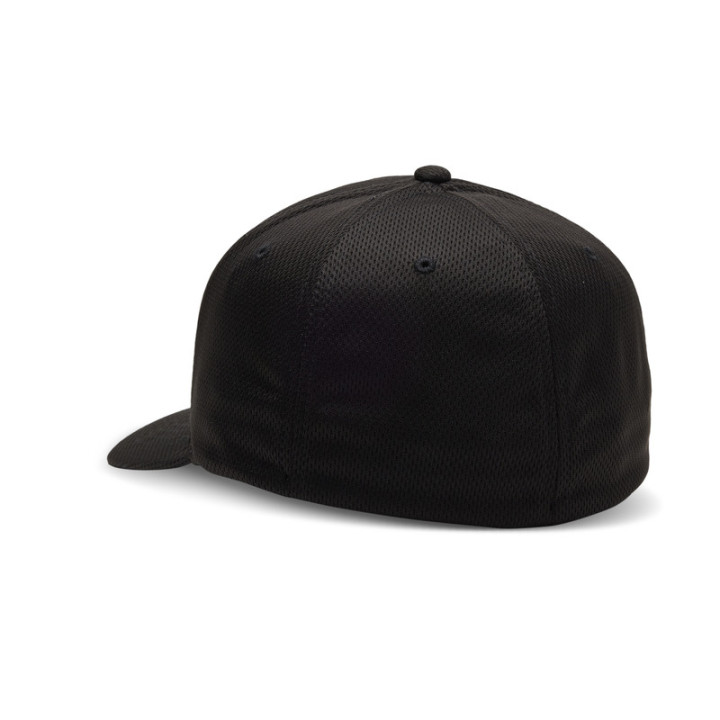CZAPKA Z DASZKIEM FOX HEAD TECH FLEXFIT BLACK CHARCOAL