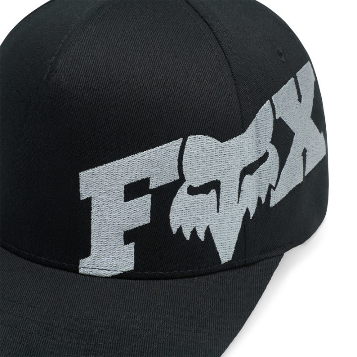 CZAPKA Z DASZKIEM FOX F HEAD X FLEXFIT BLACK