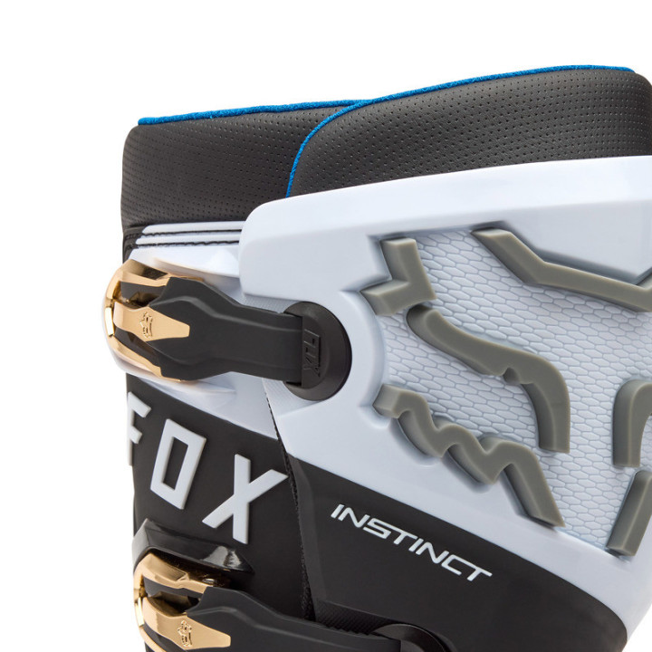 BUTY MOTOCYKLOWE FOX INSTINCT WHITE BLACK GREY