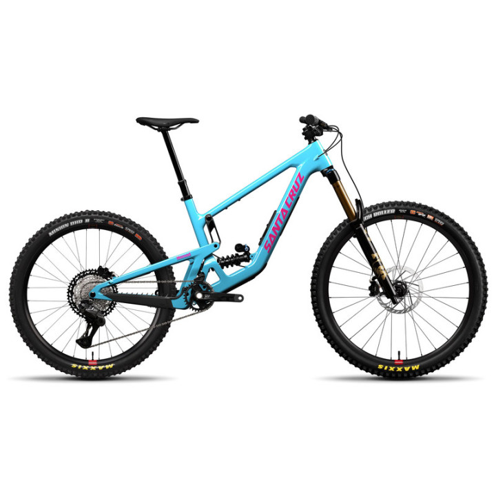 ROWER SANTA CRUZ NOMAD 7 CC MX 27 XT DI2-KIT GLOSS AQUA MAGENTA
