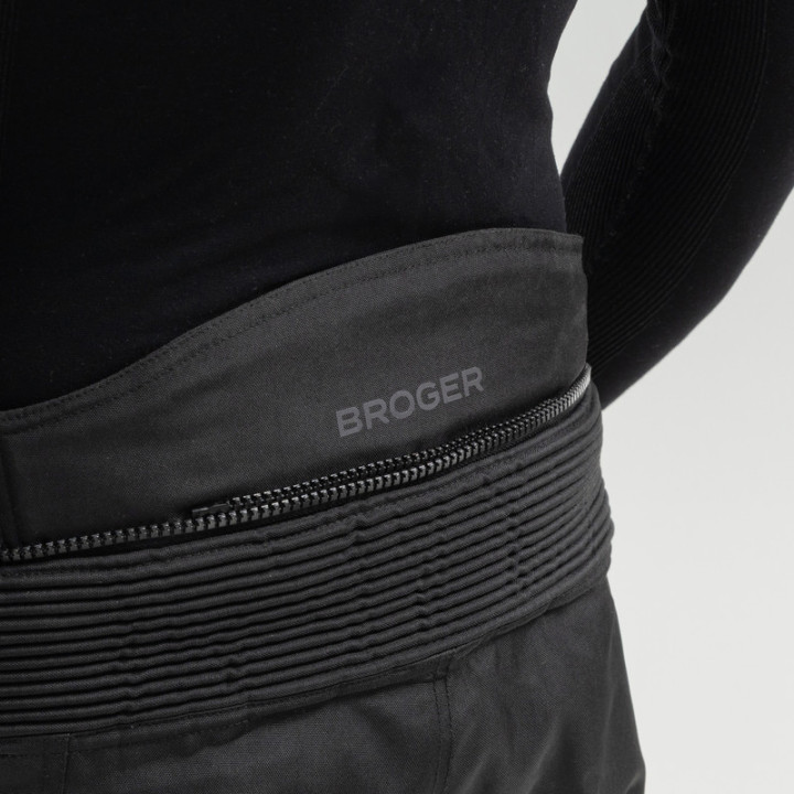 SPODNIE MOTOCYKLOWE TEKSTYLNE BROGER RIFT BLACK