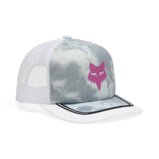 CZAPKA Z DASZKIEM DAMSKA FOX ROOTED TRUCKER LIGHT GREY OS
