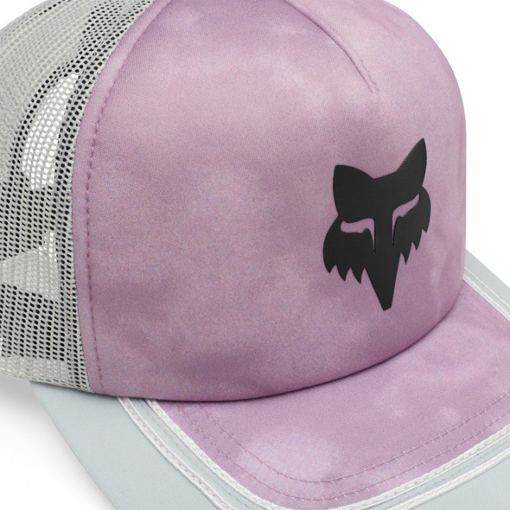 CZAPKA Z DASZKIEM DAMSKA FOX ROOTED TRUCKER LAVENDER DRIFT OS
