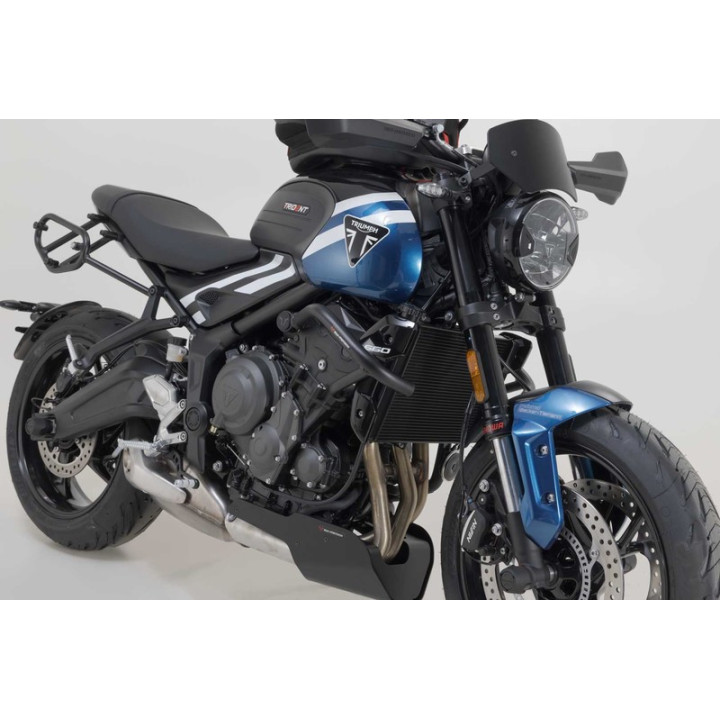 CRASHBAR/GMOL SW-MOTECH TRIUMPH TRIDENT 660 (21-) / 800 (25-) BLACK