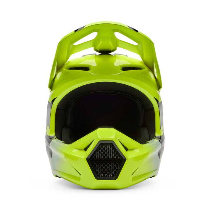 KASK MOTOCYKLOWY JUNIOR FOX V1 SHIELD FLUO YELLOW YL