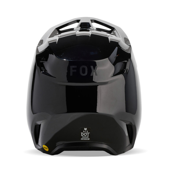 KASK MOTOCYKLOWY FOX V1 SOLID BLACK