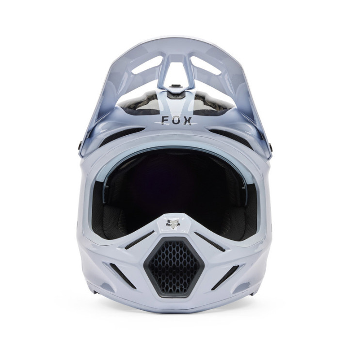 KASK MOTOCYKLOWY FOX V3 RS FRACTURE WHITE