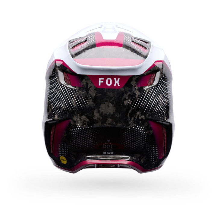 KASK MOTOCYKLOWY FOX V3 RS TACTILE WHITE