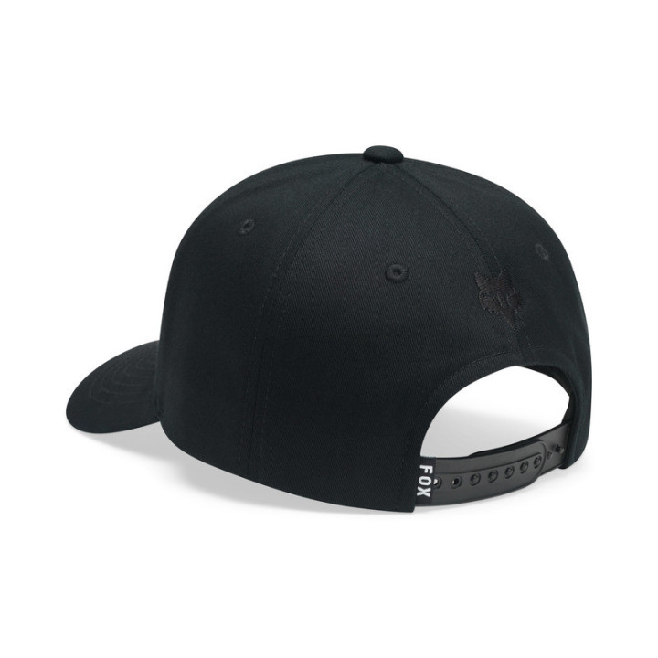 CZAPKA Z DASZKIEM FOX WORDMARK SUBFRAME HAT BLACK OS