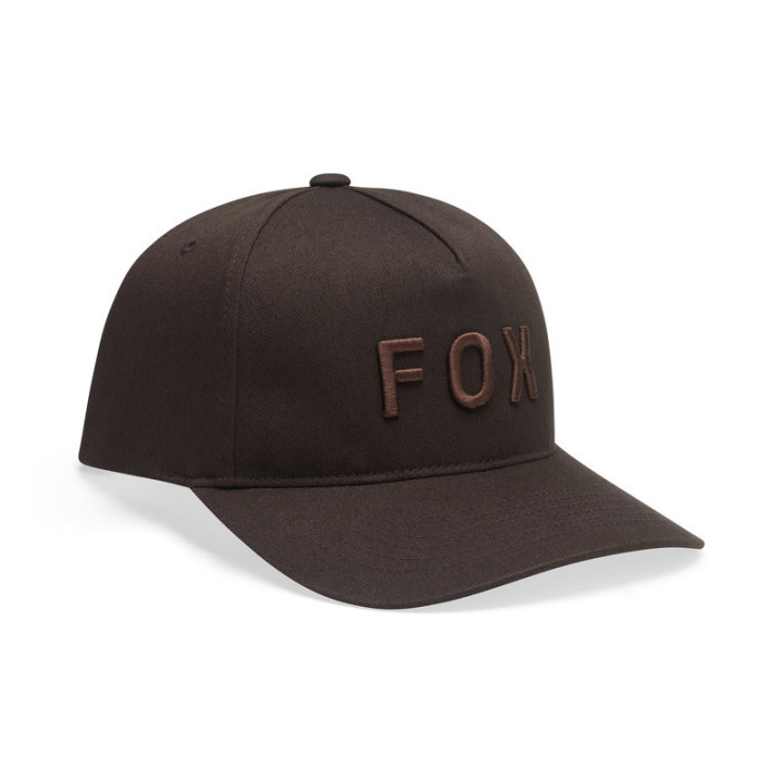 CZAPKA Z DASZKIEM FOX WORDMARK SUBFRAME HAT COCOA OS