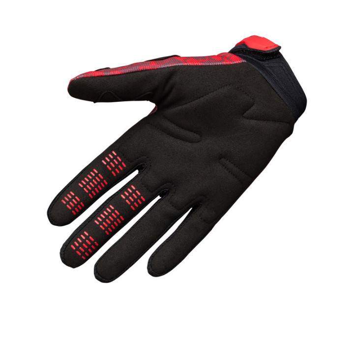 RĘKAWICE MOTOCYKLOWE FOX 180 ABYSS FLUO RED