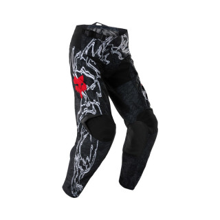 SPODNIE MOTOCYKLOWE JUNIOR FOX 180 ABYSS BLACK