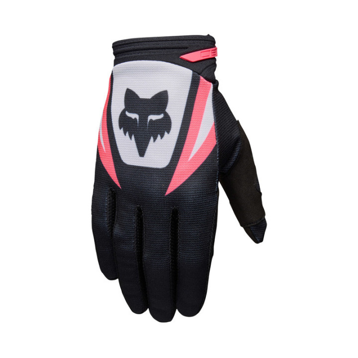 RĘKAWICE MOTOCYKLOWE JUNIOR FOX 180 DRAFT NEON PINK