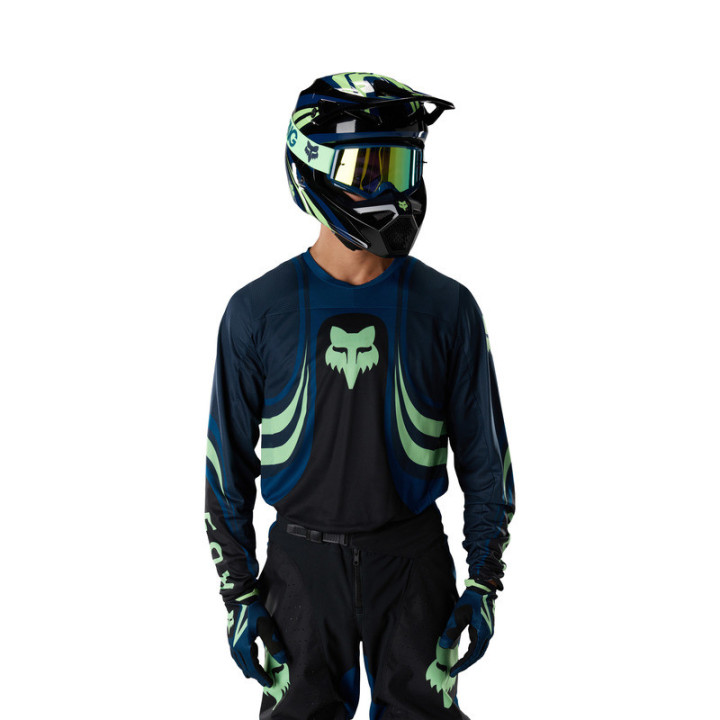 BLUZA MOTOCYKLOWA FOX 180 DRAFT BLACK