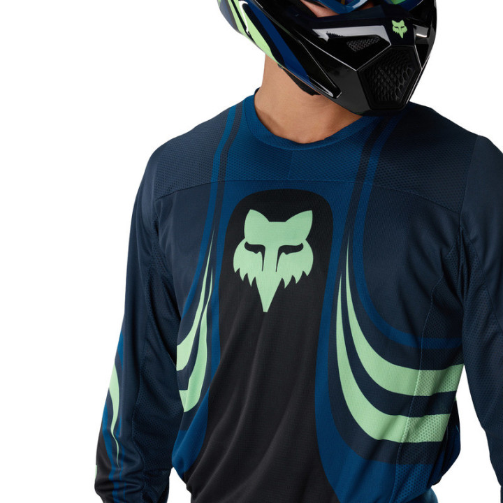 BLUZA MOTOCYKLOWA FOX 180 DRAFT BLACK