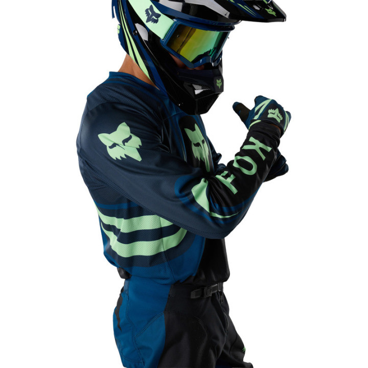 BLUZA MOTOCYKLOWA FOX 180 DRAFT BLACK