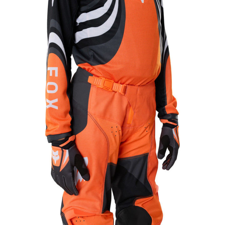 SPODNIE MOTOCYKLOWE JUNIOR FOX 180 DRAFT SUNBURST
