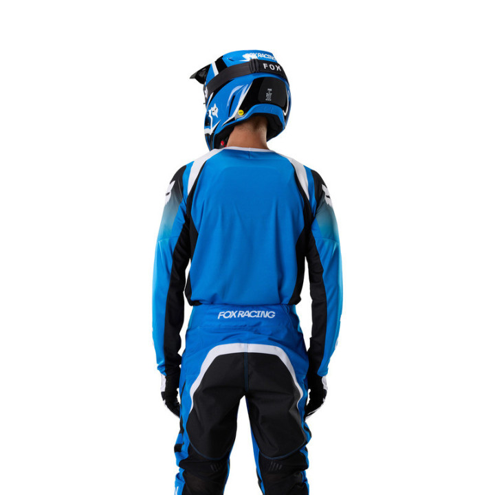 BLUZA MOTOCYKLOWA FOX 180 FRAME BLUE