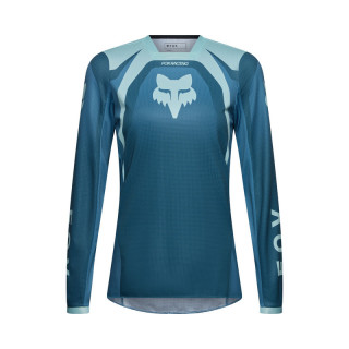 BLUZA MOTOCYKLOWA DAMSKA FOX 180 FRAME DEEP BLUE