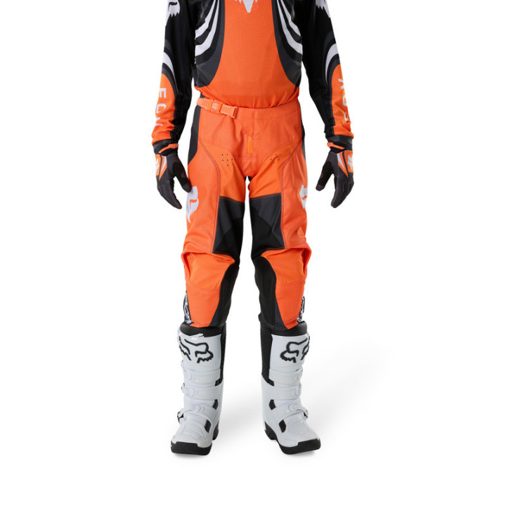 SPODNIE MOTOCYKLOWE JUNIOR FOX 180 DRAFT SUNBURST