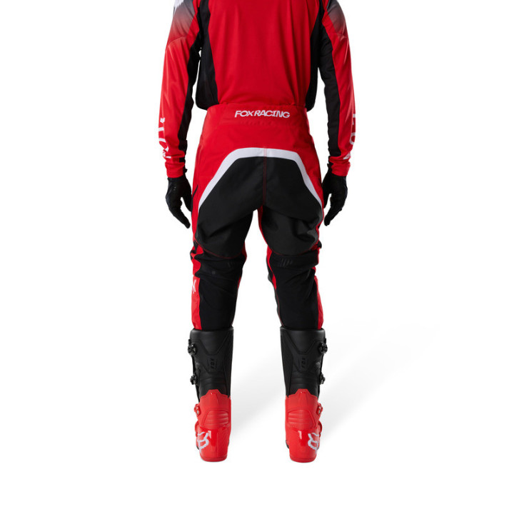 SPODNIE MOTOCYKLOWE FOX 180 FRAME EXTD SIZES RED