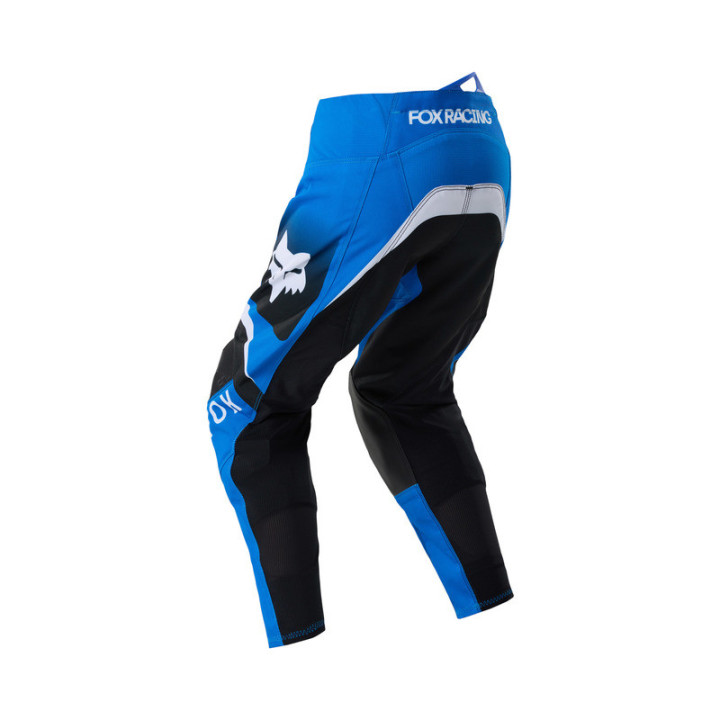 SPODNIE MOTOCYKLOWE JUNIOR FOX 180 FRAME BLUE