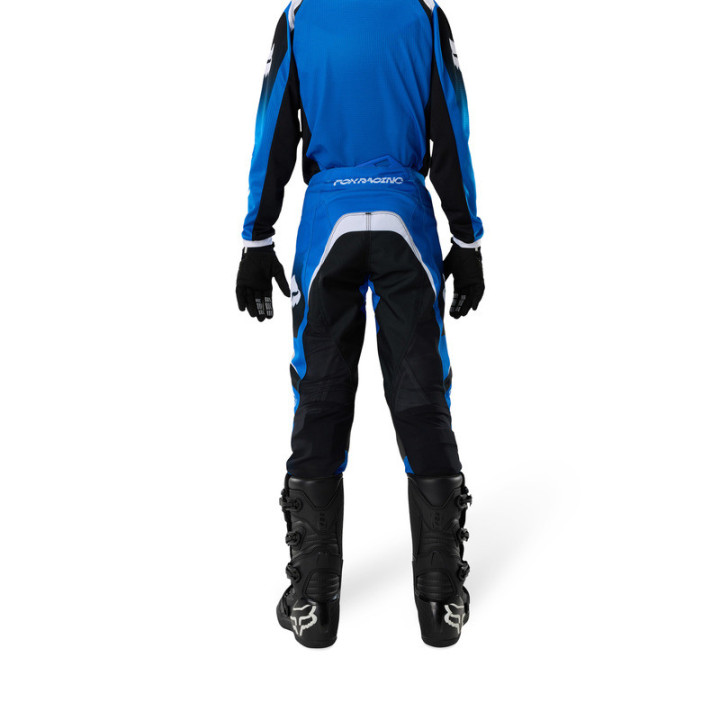 SPODNIE MOTOCYKLOWE JUNIOR FOX 180 FRAME BLUE