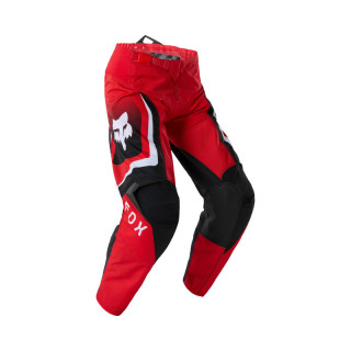 SPODNIE MOTOCYKLOWE JUNIOR FOX 180 FRAME RED