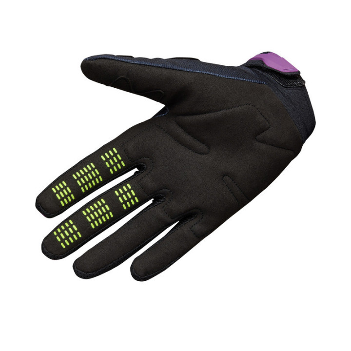 RĘKAWICE MOTOCYKLOWE JUNIOR FOX 180 RAID PURPLE LAVA