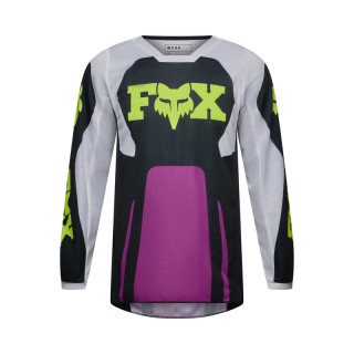 BLUZA MOTOCYKLOWA JUNIOR FOX 180 RAID PURPLE LAVA