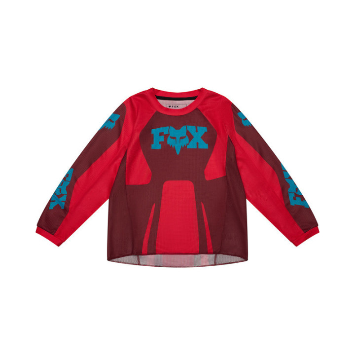 BLUZA MOTOCYKLOWA JUNIOR KIDS FOX 180 RAID RUST