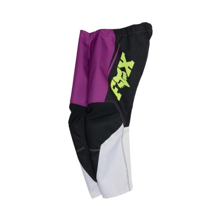 SPODNIE MOTOCYKLOWE JUNIOR FOX 180 RAID PURPLE LAVA