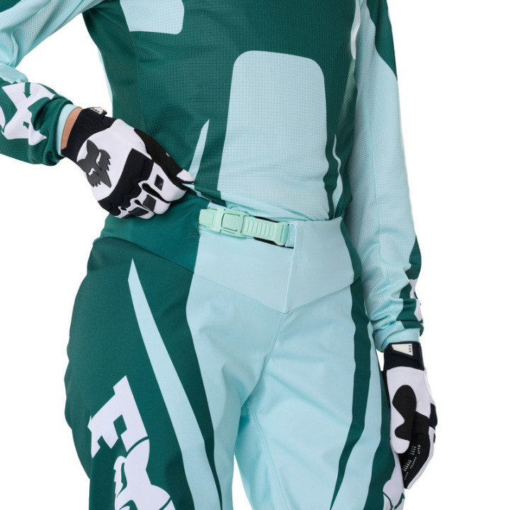 SPODNIE MOTOCYKLOWE DAMSKIE FOX 180 RAID MELON 4