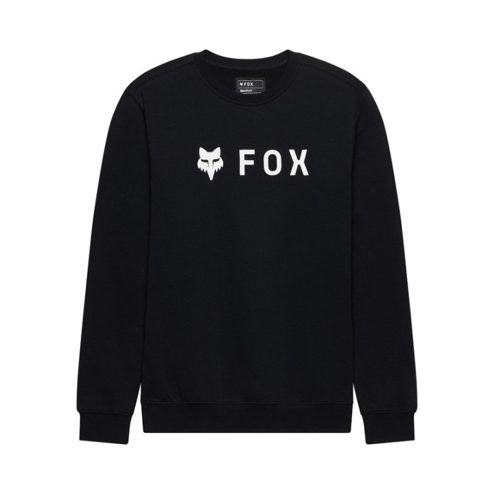 BLUZA FOX ABSOLUTE FLEECE CREW BLACK