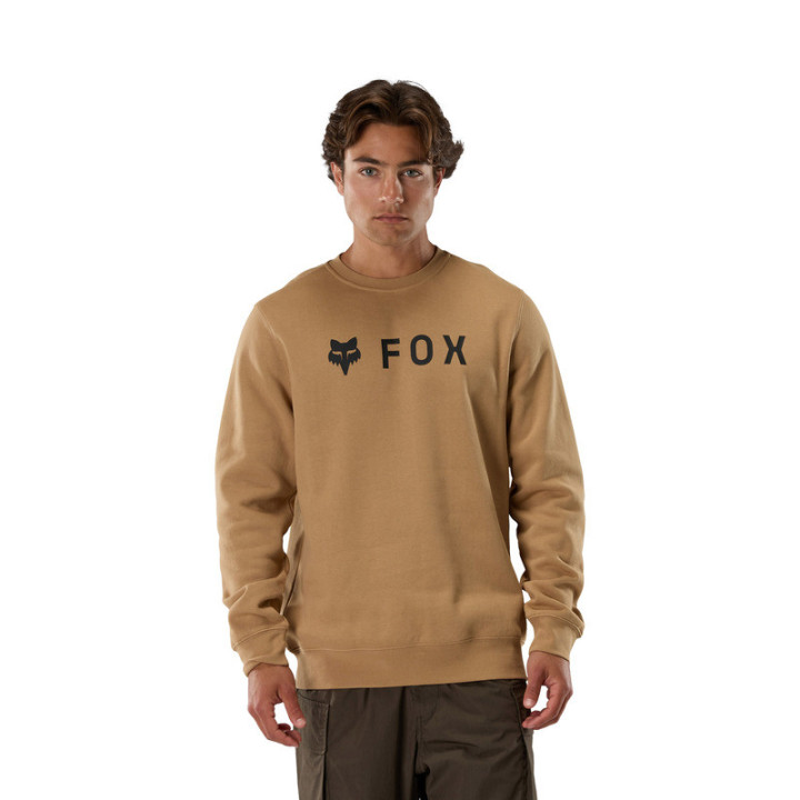 BLUZA FOX ABSOLUTE FLEECE CREW BROWN SUGAR