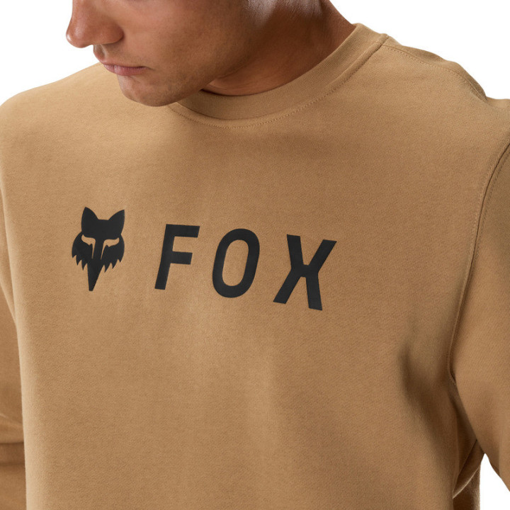 BLUZA FOX ABSOLUTE FLEECE CREW BROWN SUGAR