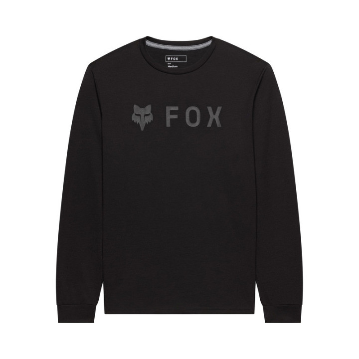 KOSZULKA Z DŁUGIM RĘKAWEM FOX ABSOLUTE ORIGINAL DRI-RELEASE BLACK BLACK