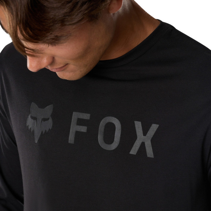 KOSZULKA Z DŁUGIM RĘKAWEM FOX ABSOLUTE ORIGINAL DRI-RELEASE BLACK BLACK