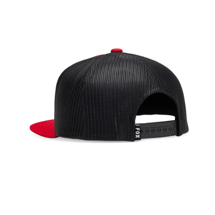 CZAPKA Z DASZKIEM JUNIOR FOX ABSOLUTE SB MESH FLAME RED YOS
