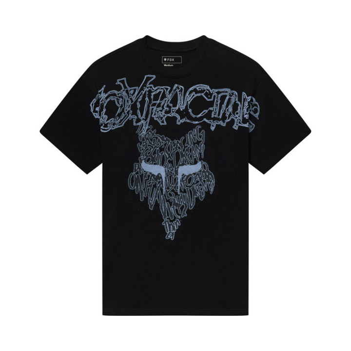 T-SHIRT FOX ABYSS HEAVYWEIGHT BLACK