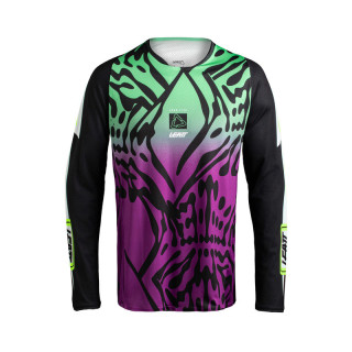 BLUZA OFFROADOWA LEATT MOTO 4.5 LITE LEOPARD PURPLE