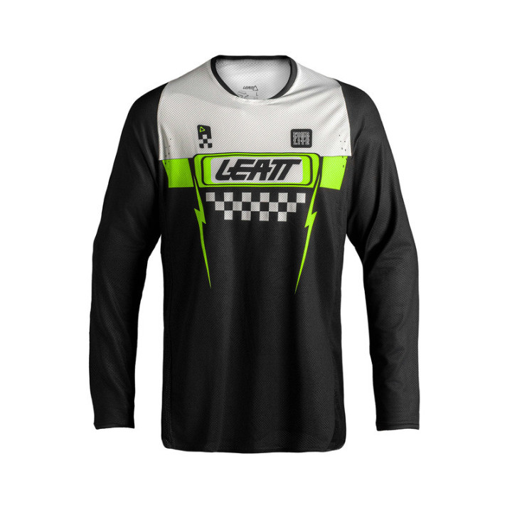 BLUZA OFFROADOWA LEATT MOTO 4.5 LITE SPEED BLACK