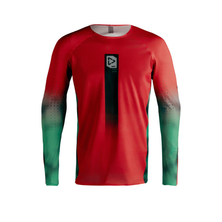 BLUZA OFFROADOWA LEATT MOTO 5.5 ULTRAWELD FADE RED