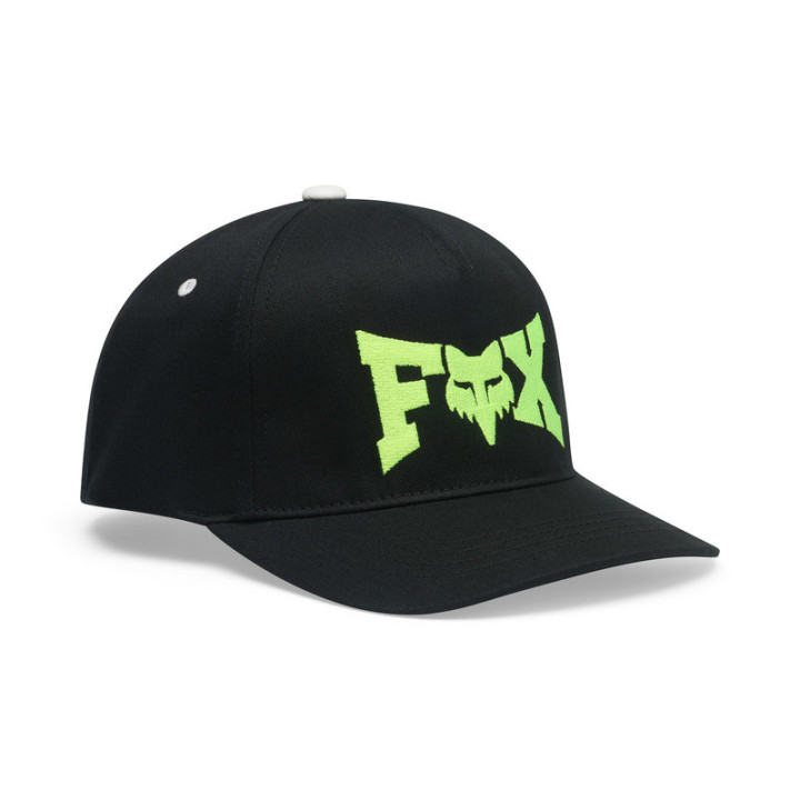 CZAPKA Z DASZKIEM JUNIOR FOX BEND SNAPBACK BLACK YOS