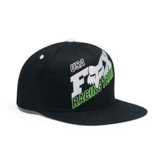 CZAPKA Z DASZKIEM JUNIOR FOX COLDPRESS SNAPBACK BLACK YOS