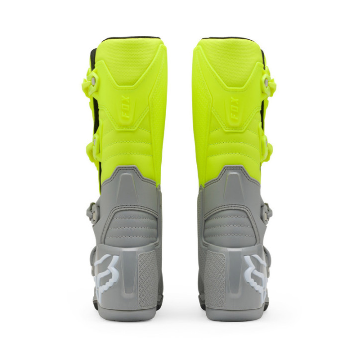 BUTY MOTOCYKLOWE FOX COMP BOOT YELLOW GREY
