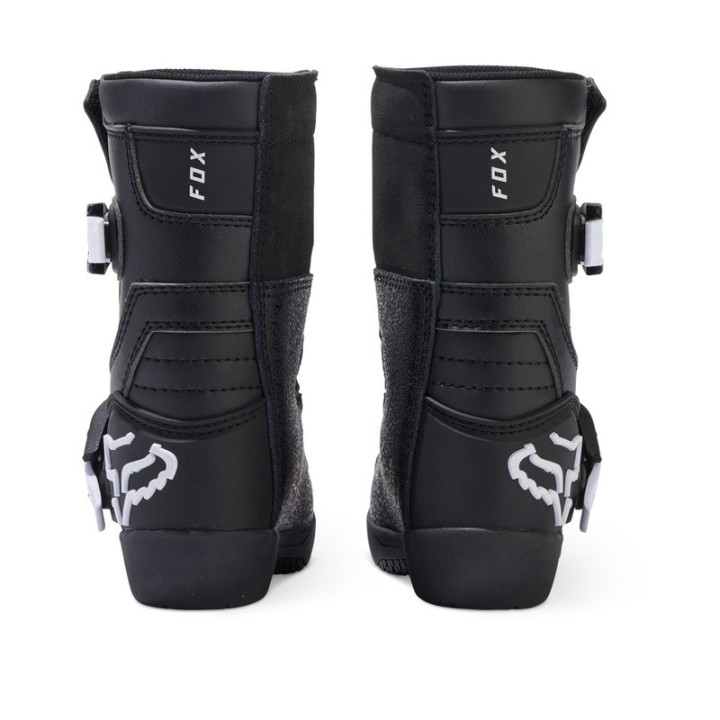 BUTY MOTOCYKLOWE JUNIOR KIDS FOX COMP BLACK