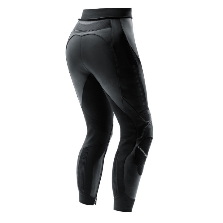 SPODNIE MOTOCYKLOWE SKÓRZANE DAMSKIE REBELHORN DIVA BLACK