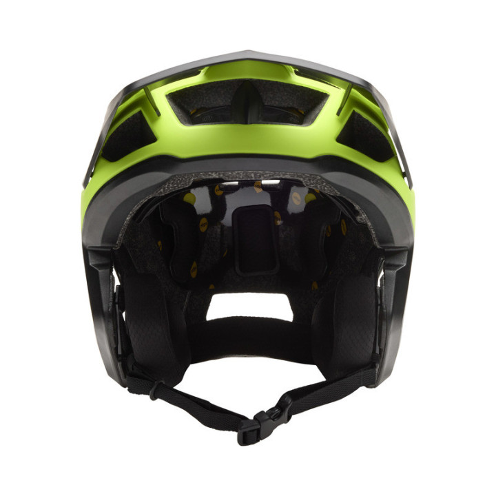 KASK ROWEROWY FOX DROPFRAME FLUO YELLOW